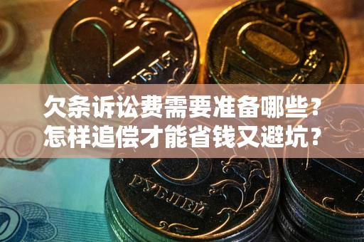 济南欠条诉讼费需要准备哪些？怎样追偿才能省钱又避坑？