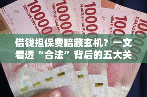 济南借钱担保费暗藏玄机？一文看透“合法”背后的五大关键陷阱