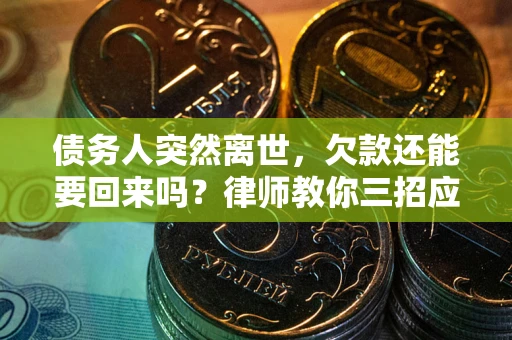 济南债务人突然离世，欠款还能要回来吗？律师教你三招应对