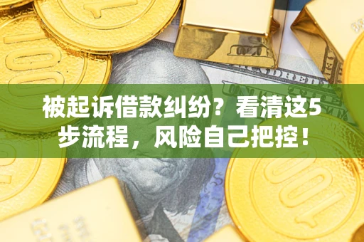 济南被起诉借款纠纷？看清这5步流程，风险自己把控！