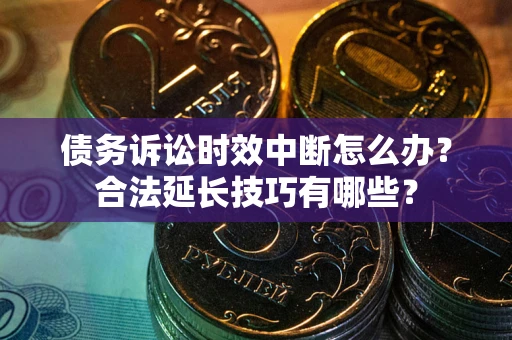 济南债务诉讼时效中断怎么办？合法延长技巧有哪些？